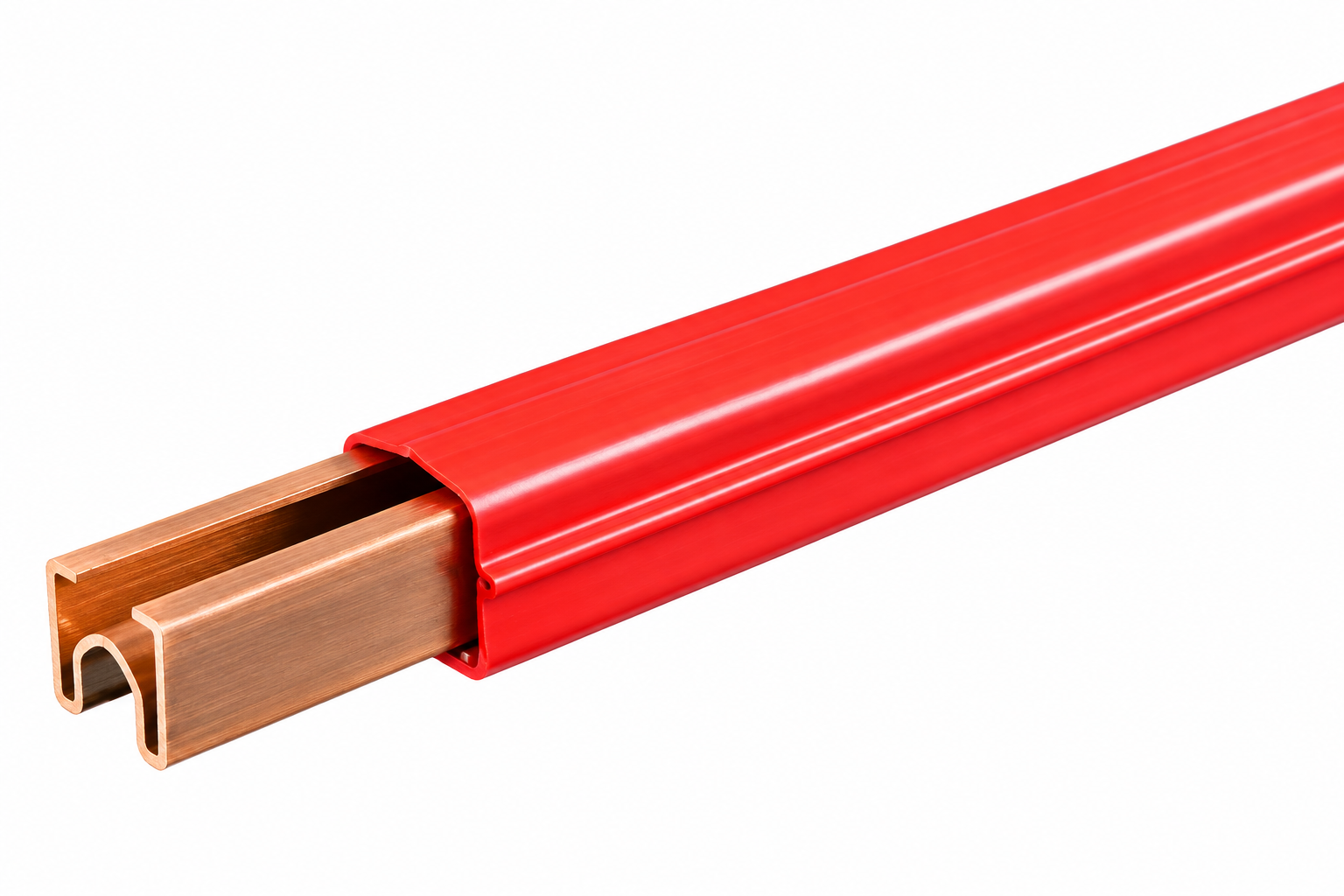 250A(1mm) Copper 1 Pole Bolt Joint,DSL Shrouded Bus bar System without Accessories